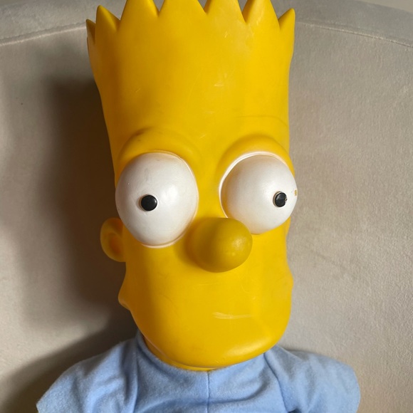Vintage 1990 Bart Simpson Doll Matt Groening 20th Century The Simpsons - Picture 6 of 12